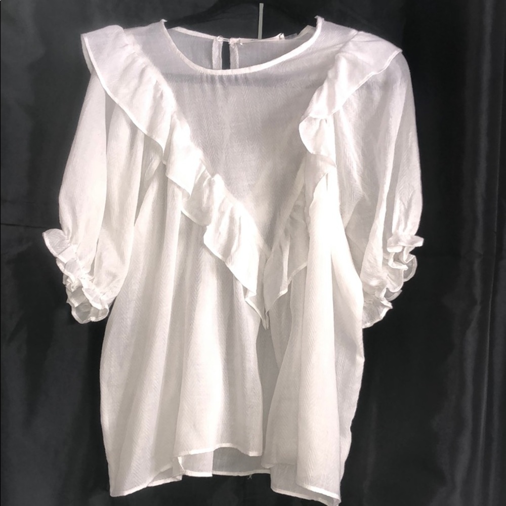 Puff sleeve shirt